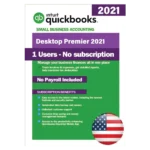 QuickBooks Desktop Premier 2021 – No Subscription